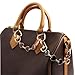 Bag Extender Chain Purse Strap Extenders for Handbags Purse Extender Chain Purse Replacement Strap Chain Charms Purse Making Supplies (3PCS-Black White Coffee Heart)