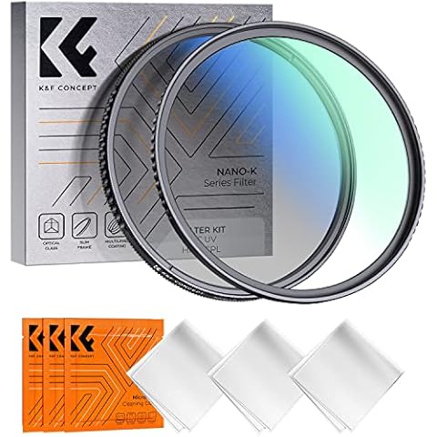 K&F Concept 52mm UV and CPL Filter Kit Cover