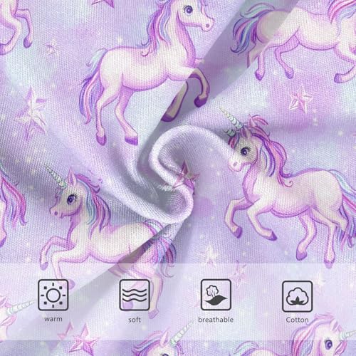 Girls Underwear Soft Cotton Unicorn Kids Panties in Sizes 2/3t, 4t, 5t, 6 and 83