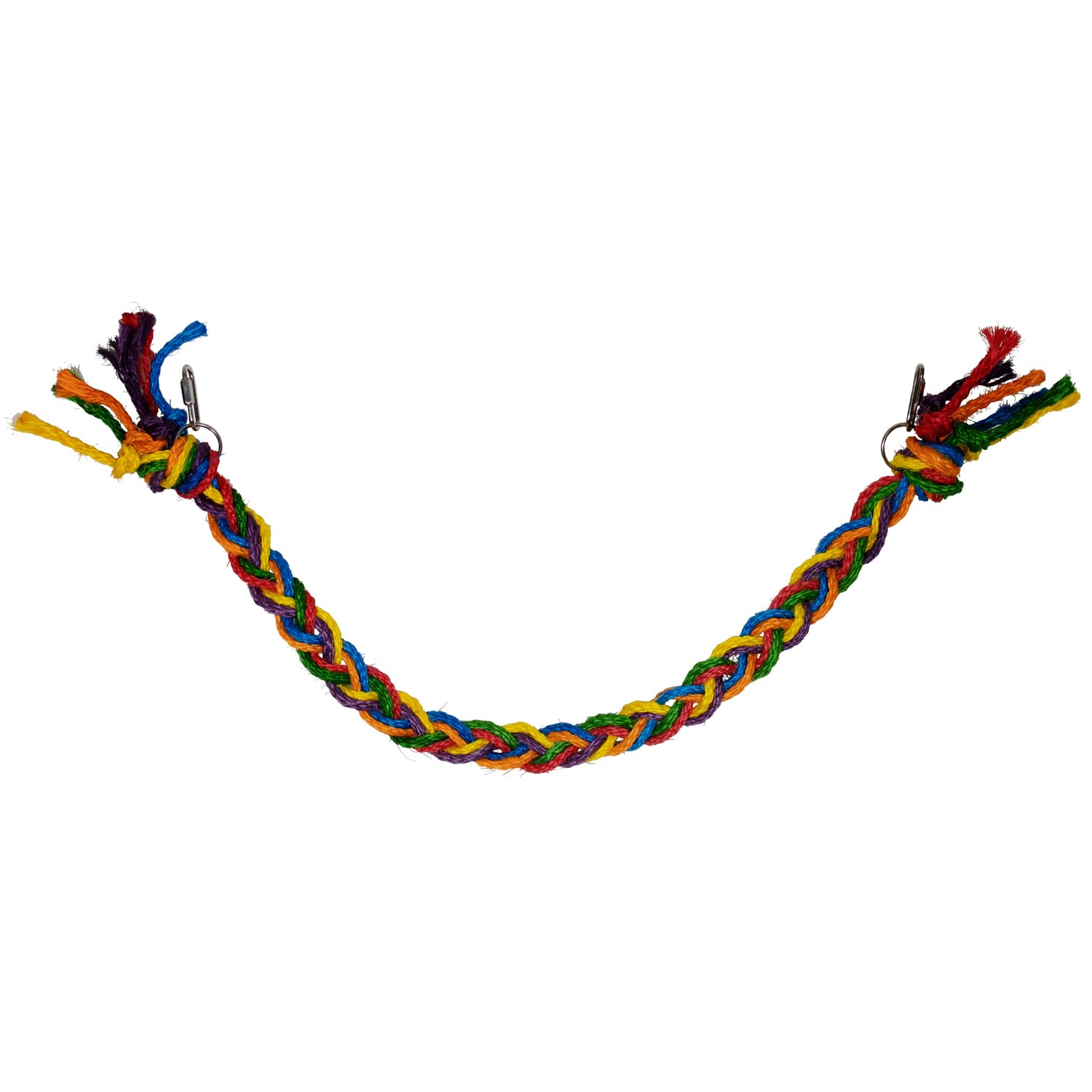 Super Bird Creations Regenbogen-Seilbrücke Für Vögel – 89 X 5 Cm, Für Mittelgroße Bis Große Papageien
