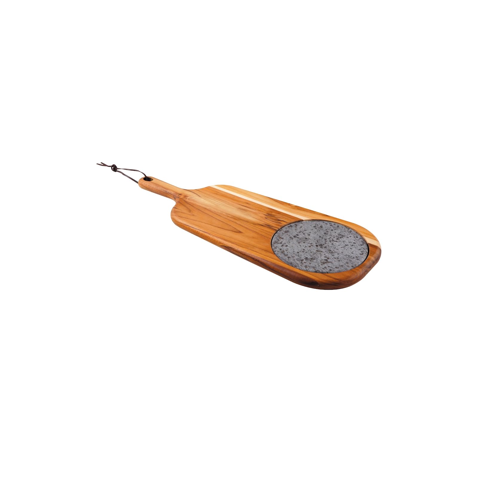 Tramontina Tagliere in Teak con Pietra per Formaggi Provence 48 x 19 cm
