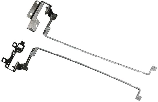 New LCD Screen Hinges Set L + R Replacement for HP 17-AK 17-AK013DX 17-BS 17-BS019DX 17-BS057CL P/N433.0C704.0001 433.0C705.0001 433.0C705.1001 433.0C704.2001