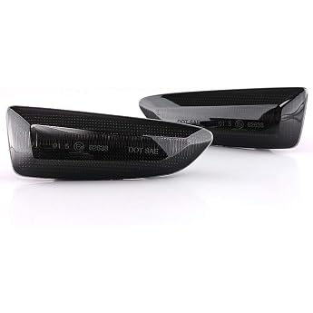 LED Indicator Side Indicator Light Dynamic Running Indicator With E-mark Black Vision - V-171904LG