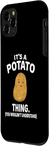 Vista 77 de Funda para iPhone 11 Kawaii Potato It's A Potato Thing Funny Potatoes