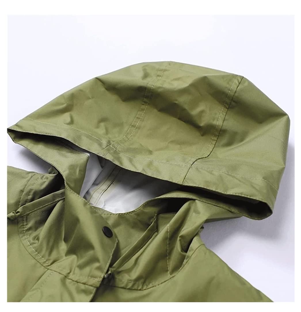 Capa de Lluvia Reutilizable Chubasquero Mujer Hombre Impermeable Poncho Capa De Lluvia Universal Ropa de Agua para Exteriores