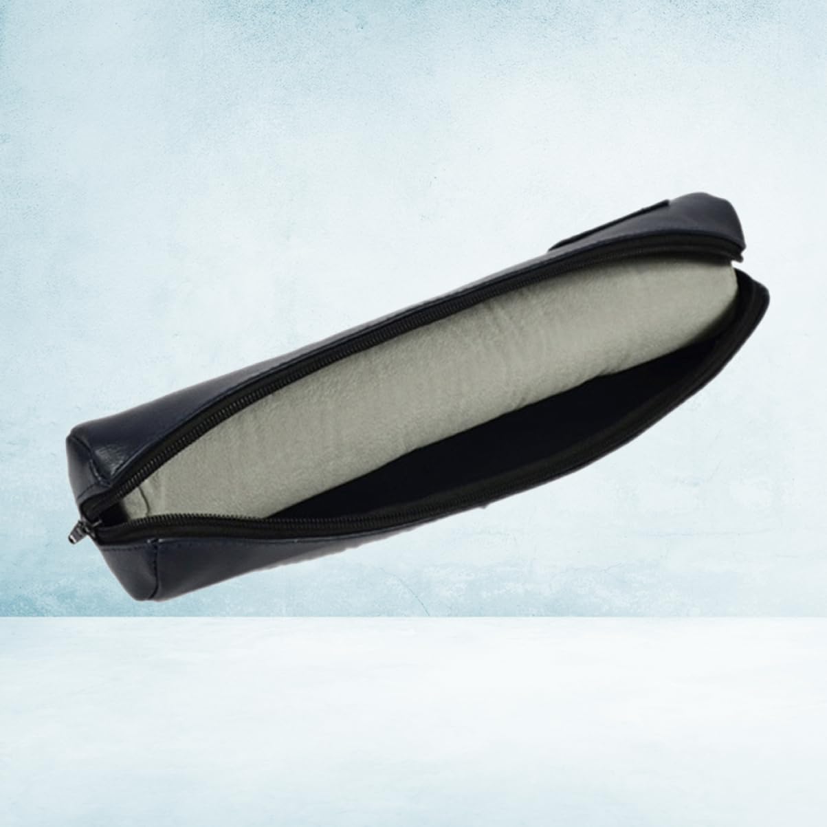 WOFASHPURET Pu Leather Jewelry Pouch Dark Cover Grey Sponge Roll Multi-function Bracelet Storage Bag Organizer for Travel Display of Bangles and Watches