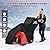 NEVERLAND Waterproof Snow Blower Cover - Snow Thrower Cover Standard Size Fits Single and Two Stage Snow Blowers, Compatible with EGO, Toro, Honda, Ariens and Craftsman