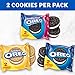 OREO Cookies Variety Pack, OREO Original, OREO Golden, OREO Double Stuf & OREO Thins, 56 Snack Packs