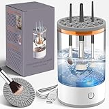 Makeup Brush Cleaner,Electric Makeup Brush Cleaner Machine for Deep Cleaning,Automatic Makeup Brush Cleaner for All Size Beauty Makeup Brush