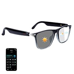 AI Smart Glasses for Women Men Supports 160 languages Real-Time Translation No Subscription Open-Ear Speakers Color-Change Lenses Smart