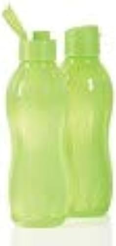 Tupperware Botella de agua Eco Sports Flip Top 1 Ltr 2pcs