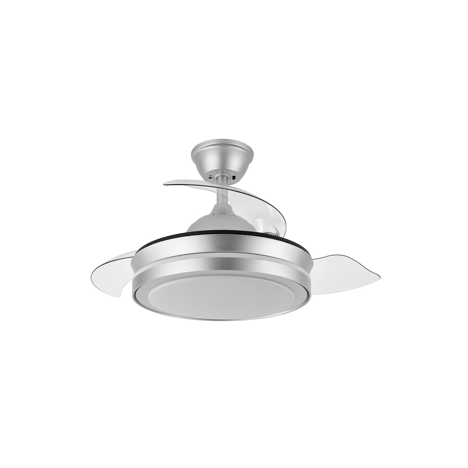Mini ventilateur argenté Levitantes 72W avec télécommande et trois pales