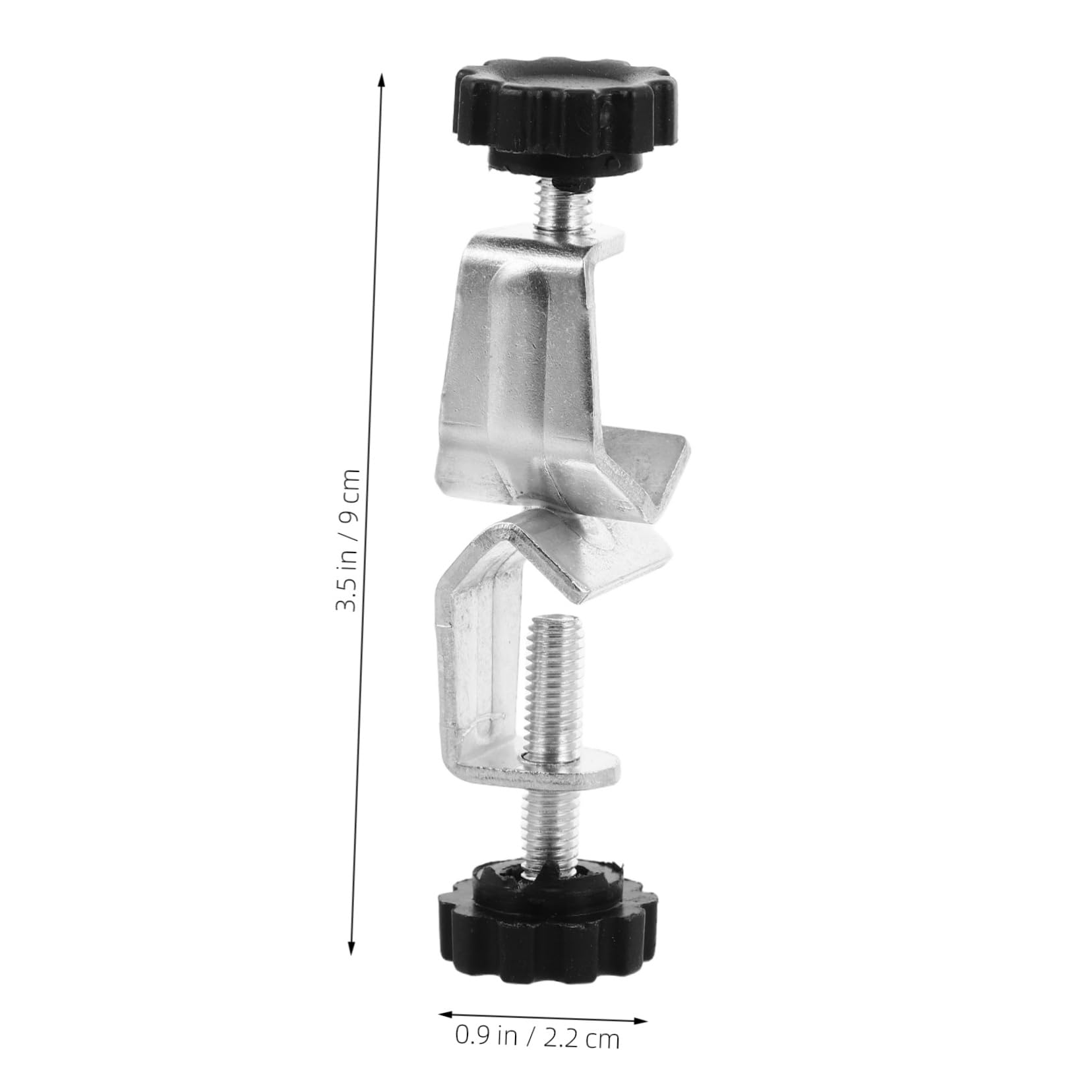 VICASKY Heavy Duty Clamp Stand for Laboratory Use Dual Screw Design Holder Versatile Clamp Stand for Chemistry and Research Environments Easy Installation and Secure Fixing