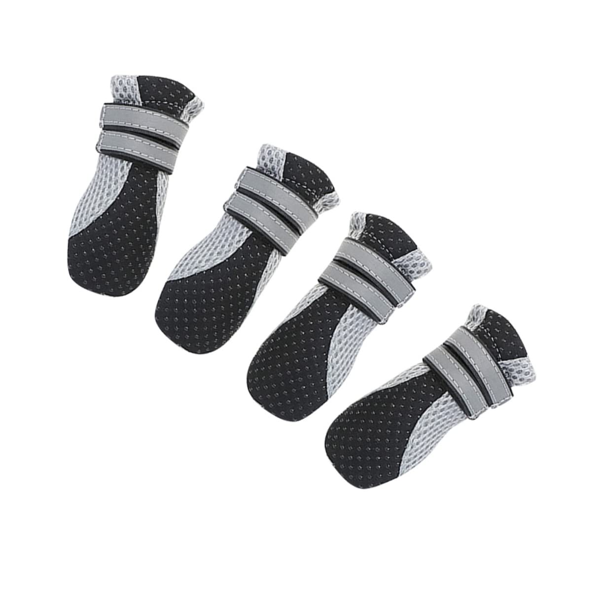 minkissy 12 Pièces Chaussures de Chien euh Chaussures Bottes imperméables pour Chien Chiens Chats Animaux de Compagnie Bottes antidérapant des Bottes