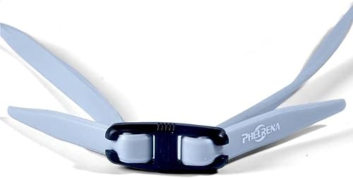 Miniatura 5 de PHELRENA Paquete de 2 gafas de natación profesionales para niños, anti niebla, protección UV, visión clara, sin fugas, para hombres y mujeres