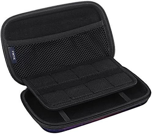 Fintie Carrying Case for Nintendo New 2DS XL LL/New 3DS / 2DS / 3DS XL LL, Protective Hard Shell Portable Travel Cover Pouch with Game Card Slots & Inner Pocket, Galaxy 9 51RIKN7RBLS. AC