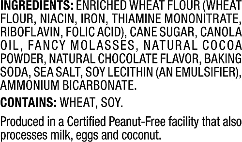 Mi-Del Chocolate Snap Cookies - Non Gmo Certified, 0G Trans Fat Snacks On The Go (Pack Of 8) #TOP5