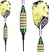 Viper Spinning Bee Soft Tip Dart Set with Casemaster Case, Green, 16 Grams