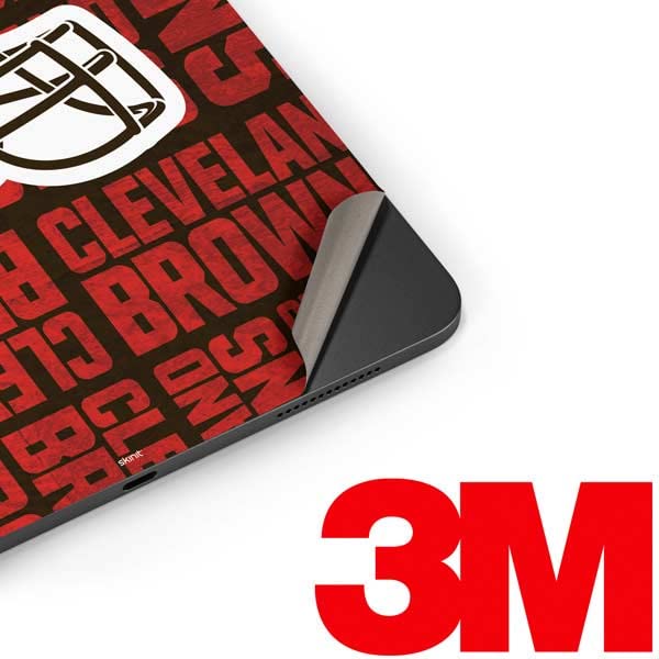 Skinit Decal Tablet Skin Compatible with iPad Pro 12.9in (2017) - Officially Licensed NFL Cleveland Browns - Blast Design
