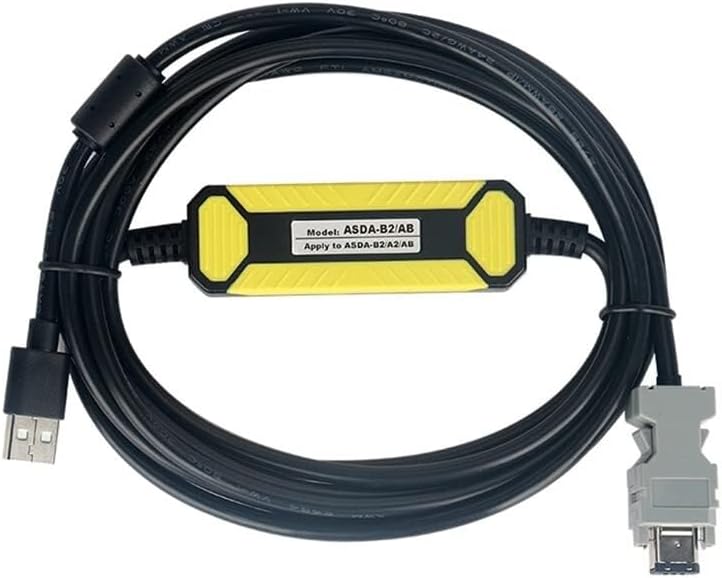 ASDA-B2/AB for Servo Drive ASDA-B2 AB A2 Download Cable CN3 Interface, Economy Model Length(Black)