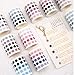 Produktbild 336 PC/Los Bunte Punkte Washi Klebeband Japanische Papier DIY-Planer Masking Tape Klebeband Aufkleber dekoratives Briefpapier Bänder rosa Farbe