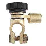 ACBungji Battery Master Disconnect Cut Off Switch 6V 12V Negative Post Car Auto Vehicles Battery Saver