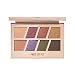 PONY EFFECT Master Eye Palette (Duochrome Shimmer) 11g, 4.5 Ounces, Shimmer pigmented makeup Palette, Glitter eyeshadow Palette, 8 colors