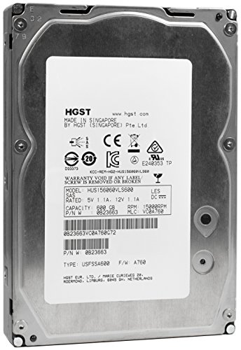 HGST Ultrastar 15K600 | 600GB 15K RPM SAS 6Gb/s 64MB Cache 3.5