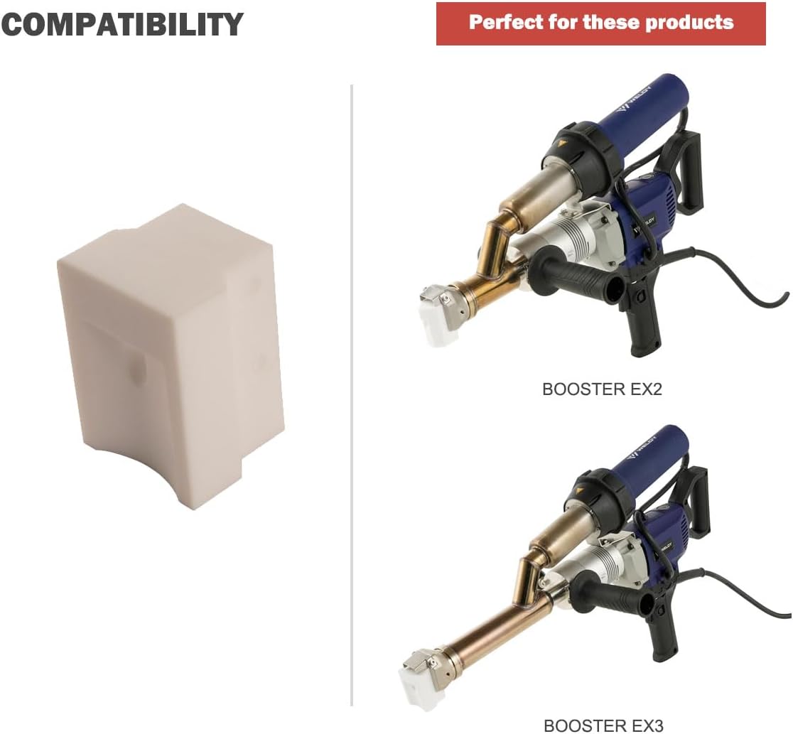 Weldy Welding Shoe Insert Welding Shoe Base Welding Shoe Suitable for Weldy Booster EX2 EX3 Welding shoe K8/10, K15, CL14, Cs20, V12, V15, UBL25, UBL30, UBL35, Co15 (124.583)
