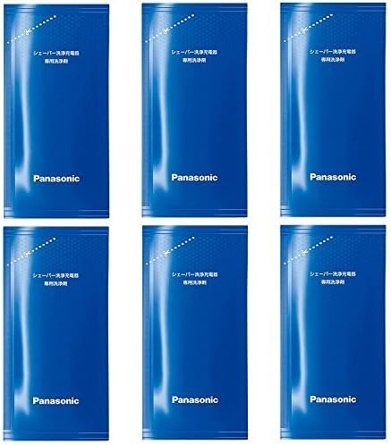 Panasonic Shaver Cleaning Charger Dedicated cleaning agents ES – 4l03 (Pack of 3) x2 set (Total 6 Pieces)