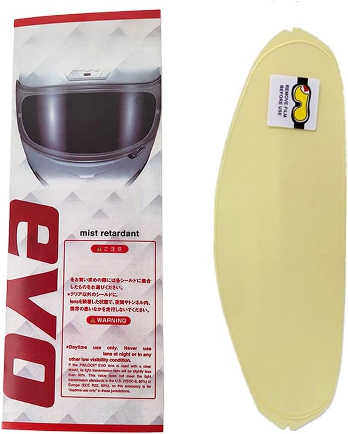 CWR-F2 Helmet Visor Anti-Fog Film for SHOEI Z8 Z9 X-15 RF-1400 CWR-F2R NXR2