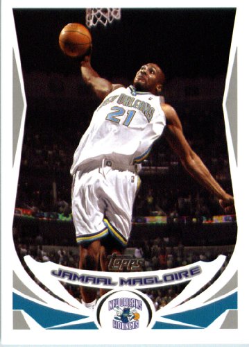 2004 05 Topps Basketball Card #195 Jamaal Magloire New Orleans Hornets