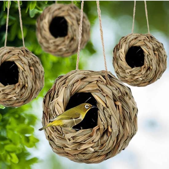 Casetta Nido Per Colibrì Realizzata A Mano: Perfetta Per La Decorazione Domestica All'aperto E Il Giardinaggio! | SHEIN ALIA
