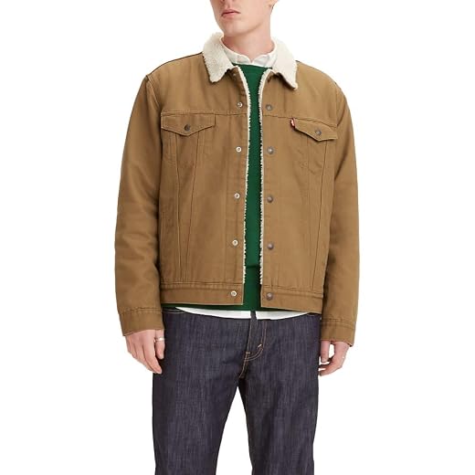 Jaqueta jeans Jaqueta de caminhoneiro Sherpa, Levi's, Masculino