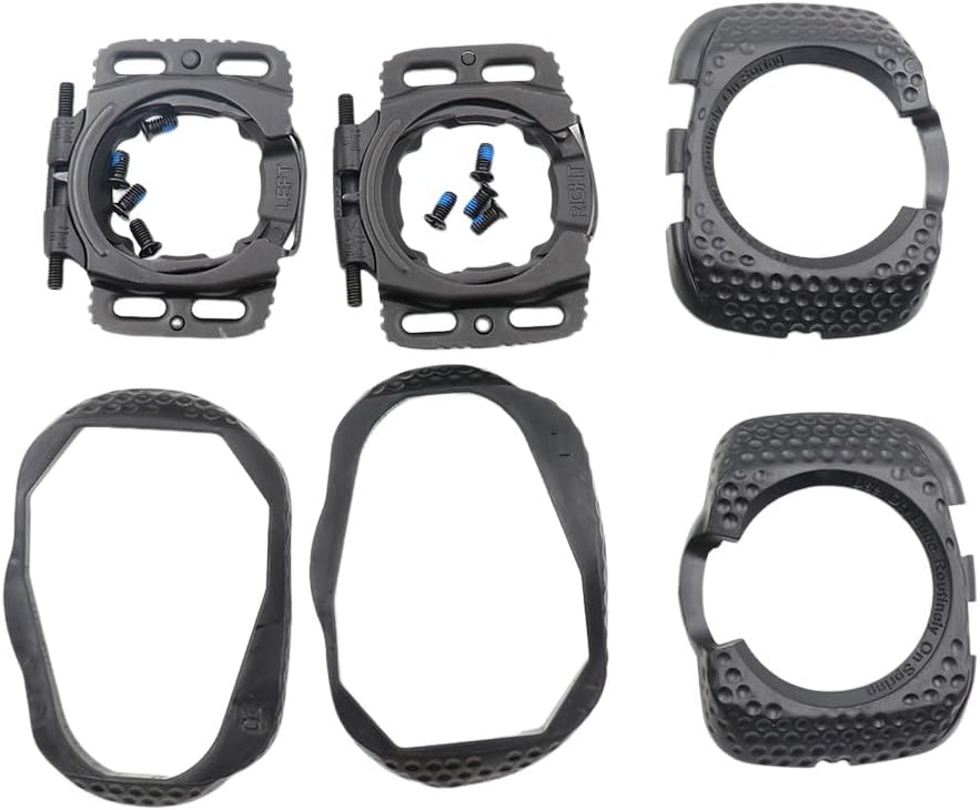 1 Set OEM Quick Release Cycling Shoes Cleats Self-Locking Pedal Aerodynamic for Wahoo Speed Zero Speed Standard Tension Cleats
