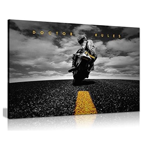 Best looking motogp umbrella girl Stunning Panther Print Canvas Wall Art