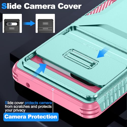 Coque Pixel 7A antichoc verte idéale pour le sport et les loisirs - 2