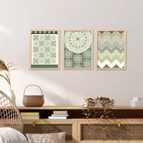 Image of kotart Premium Digital Madhubani Art Paintings with Frame for Home Decor - Framed Painting Living Room Bedroom Office - Wall Decoration - Pack of 6 (14X20 Inch)