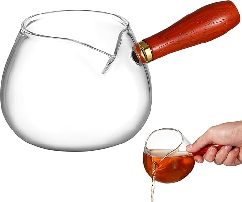 Cacerola de vidrio antiadherente de 11.8 fl oz para pasta, olla pequeña para leche, estufa de vidrio, calentador de mantequilla, olla de cocina para