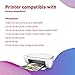 HOTCOLOR Remanufactured for hp 02 Ink Cartridges Replacement for HP 02 Printer Ink cartridges Work for HP PhotoSmart C6280 C7280 8250 D7460 C8180 C6250 Printer (2BK/2C/2M/2Y/2LC/2LM, 12-Pack)