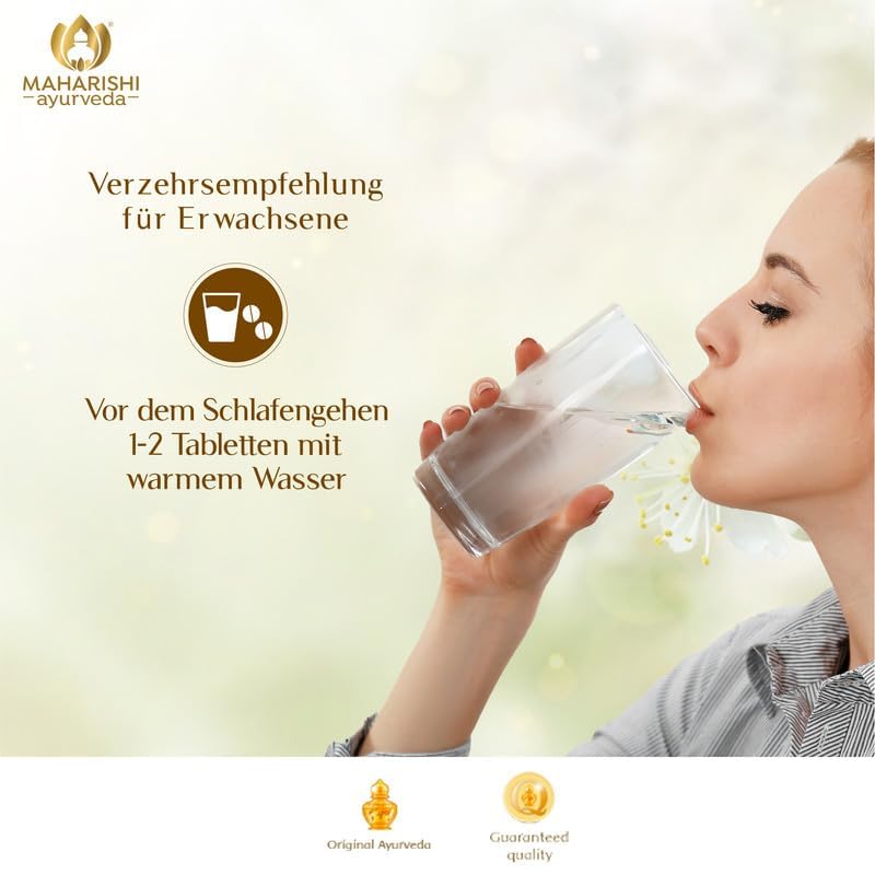 Maharishi Ayurveda Triphala Plus 985mg MA 505 Nahrungsergänzungsmittel mit ayurvedischen Pflanzenteilen, 60 Tabletten, 1er Pack