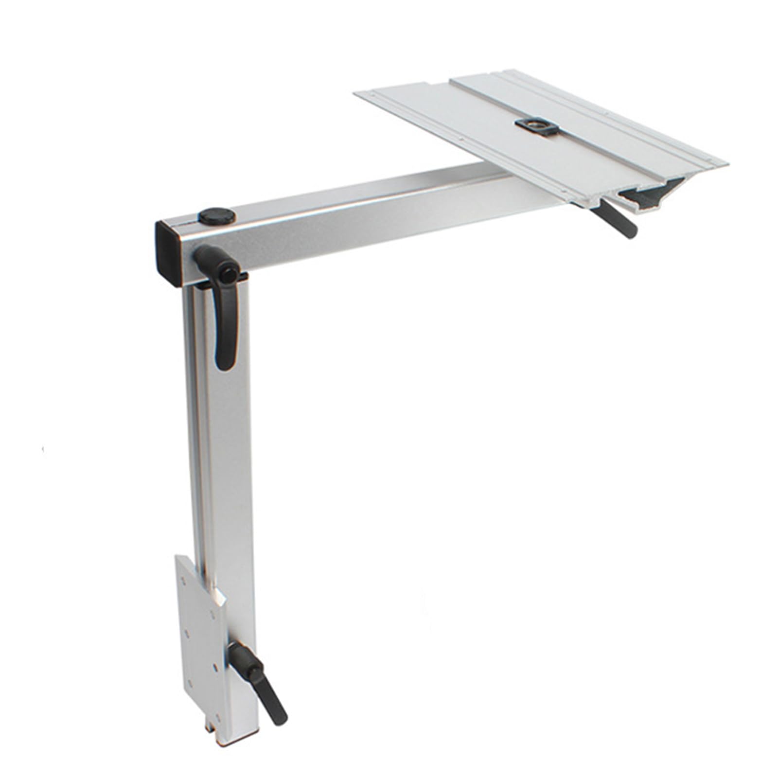 SICWEDIM 360 Degree Rotation Removable RV Table Leg, Aluminum Alloy RV Table Mount, Height Adjustable, 50kg Load-Bearing for RV Yachts Caravan