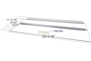 36" x 12" Glass Aquarium Lid