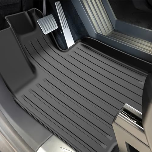 PawteIin All-Weather TPE Floor Mats 6PCS -Compatible with Cybertruck 2024-2026, Full Coverage Cargo Liner & Frunk Mat Heavy-Duty Anti-Slip Interior Accessories