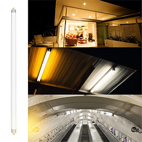 16W F16T4 17 Inch Fluorescent Light Bulb Replacement For Furnlite Fc 952 T4 By Lumenivo - Easy To Install With A G5 Mini Bi-Pin Base - 8,000 Hours - 3000K Warm White - 860 Lumens #TOP5