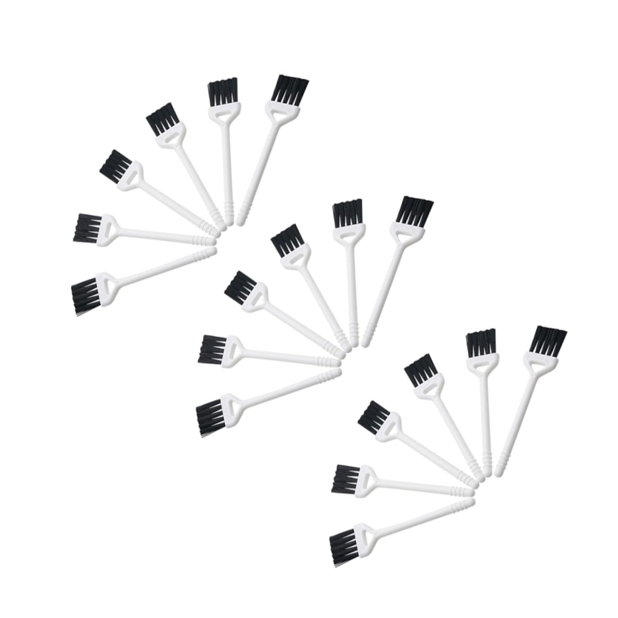 BCOATH Fast Easy to Use Keyboard Brush Cleaner 20pcs Set Small Brush for Cleaning Dust Removal for Pc Laptop Keyboard