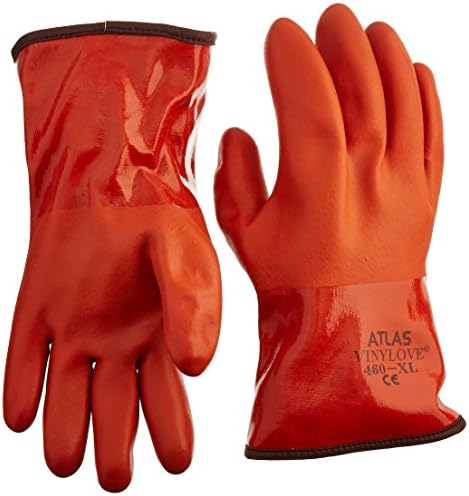 Showa Atlas 460 Vinylove Cold Resistant Insulated Gloves - X-Large