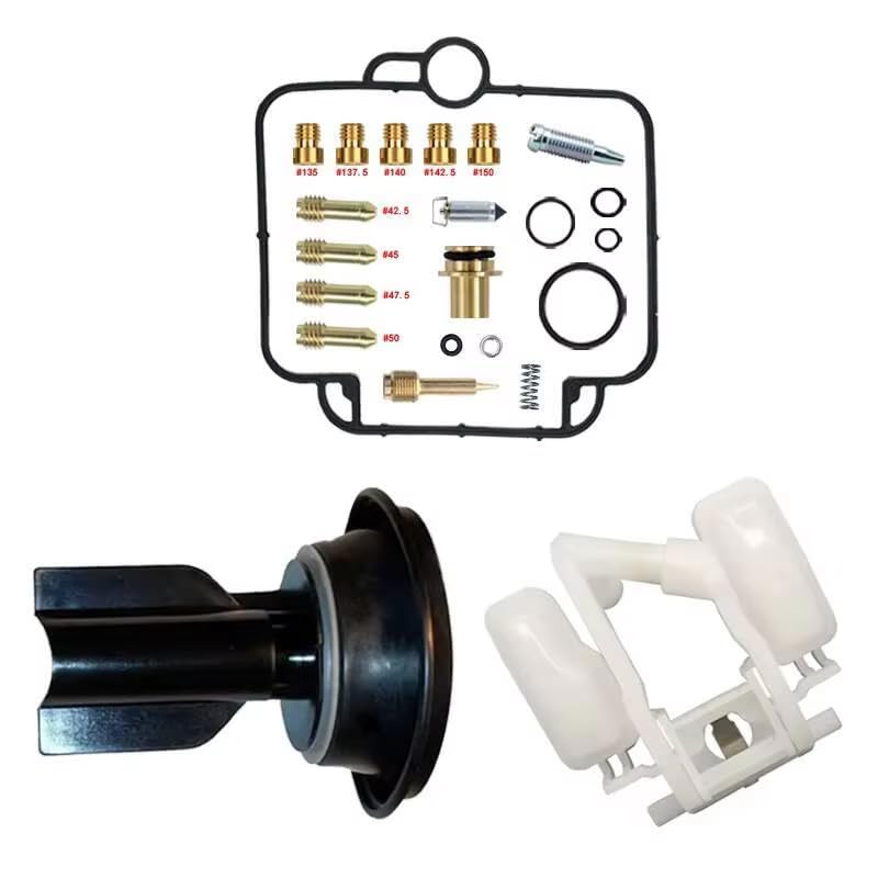 Kit de réparation de carburateur DR650 pour moto Suzuki de 1990 à 1995 avec flotteur et pointeau