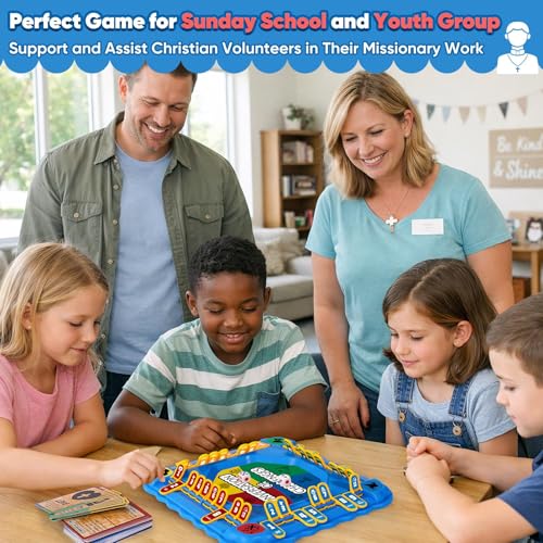 Juego de mesa Garybank Bible Conversation para niños miniatura 6
