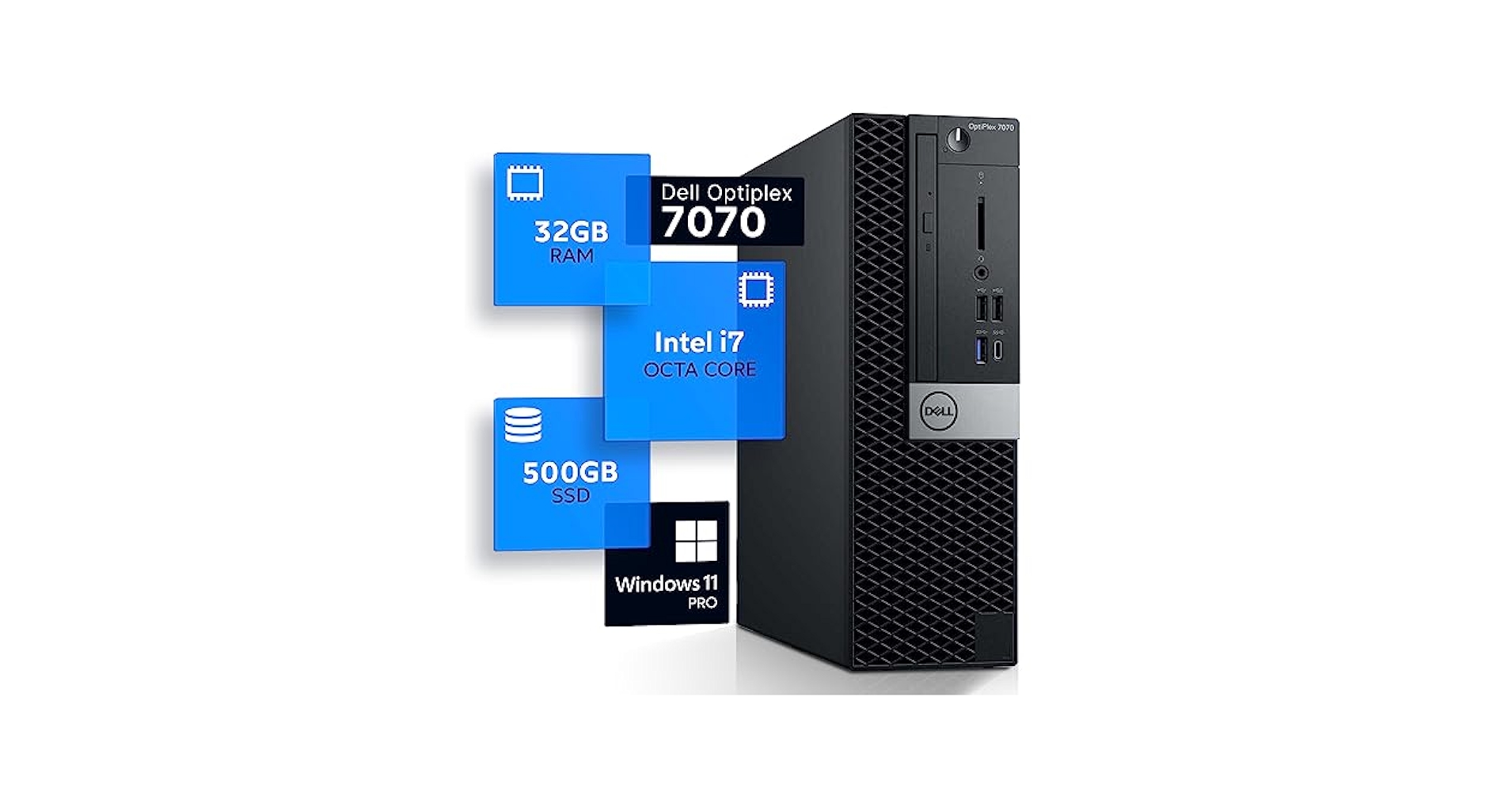 Amazon.com: Dell Optiplex 7070 Desktop Computer | Quad Core